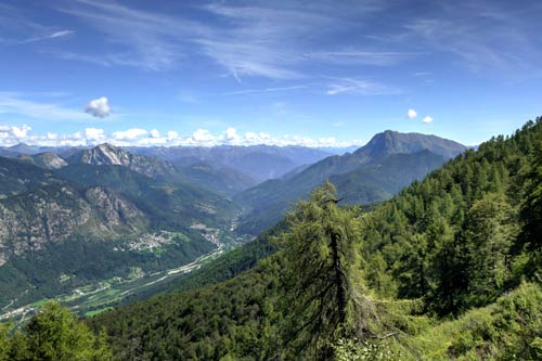 Blick über das Valle Vigezzo