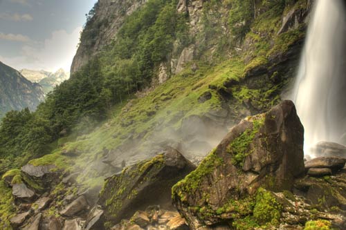 Wasserfall im Centovalli